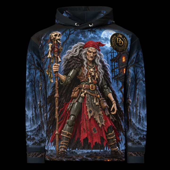 Baba Yaga Hoodie, Fourthwall product view 1