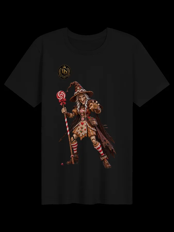 The Gingerbread Witch T-shirt, Fourthwall product view 1