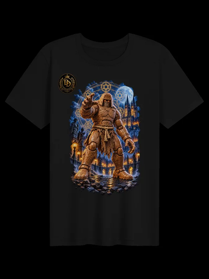 The Golem of Prague T-shirt, Fourthwall product view 1