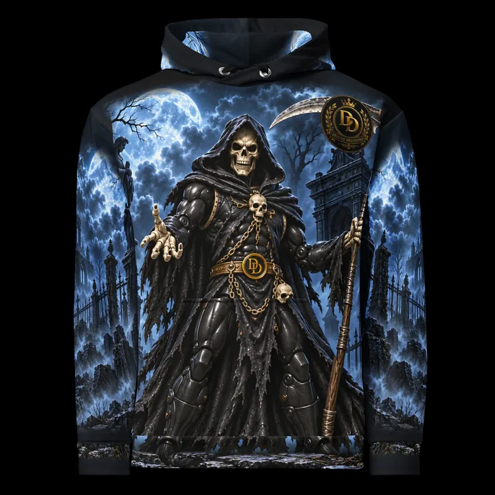 The Grim Reaper Hoodie, Fourthwall product view 1