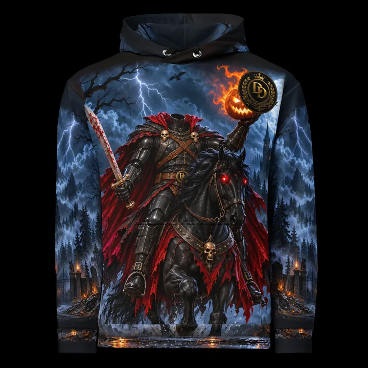 The Headless Horseman Hoodie, Fourthwall product view 1