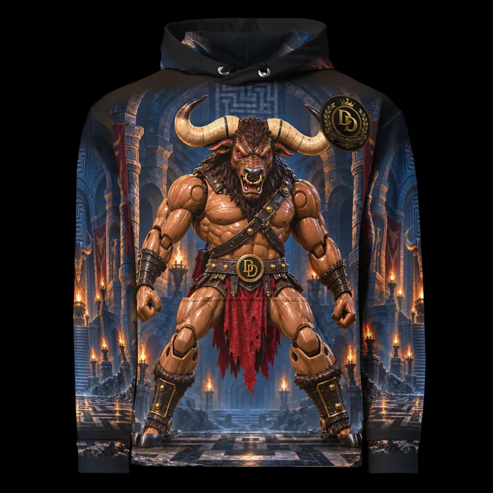 The Minotaur Hoodie, Fourthwall product view 1
