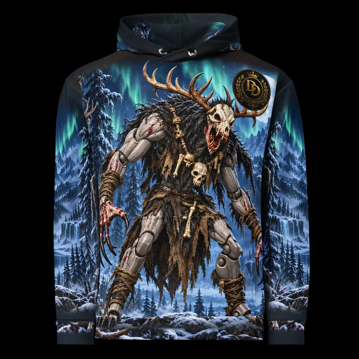 The Wendigo Hoodie, Fourthwall product view 1