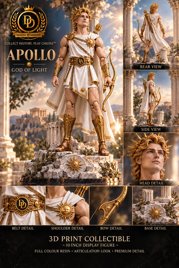 Apollo collectible figure concept
