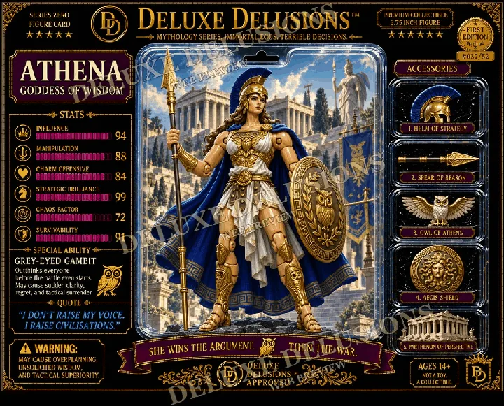Athena player card costume reference