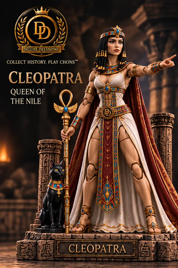 Cleopatra collectible figure concept