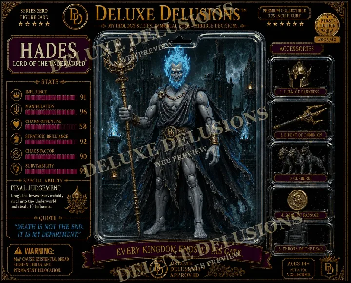 Hades player card costume reference
